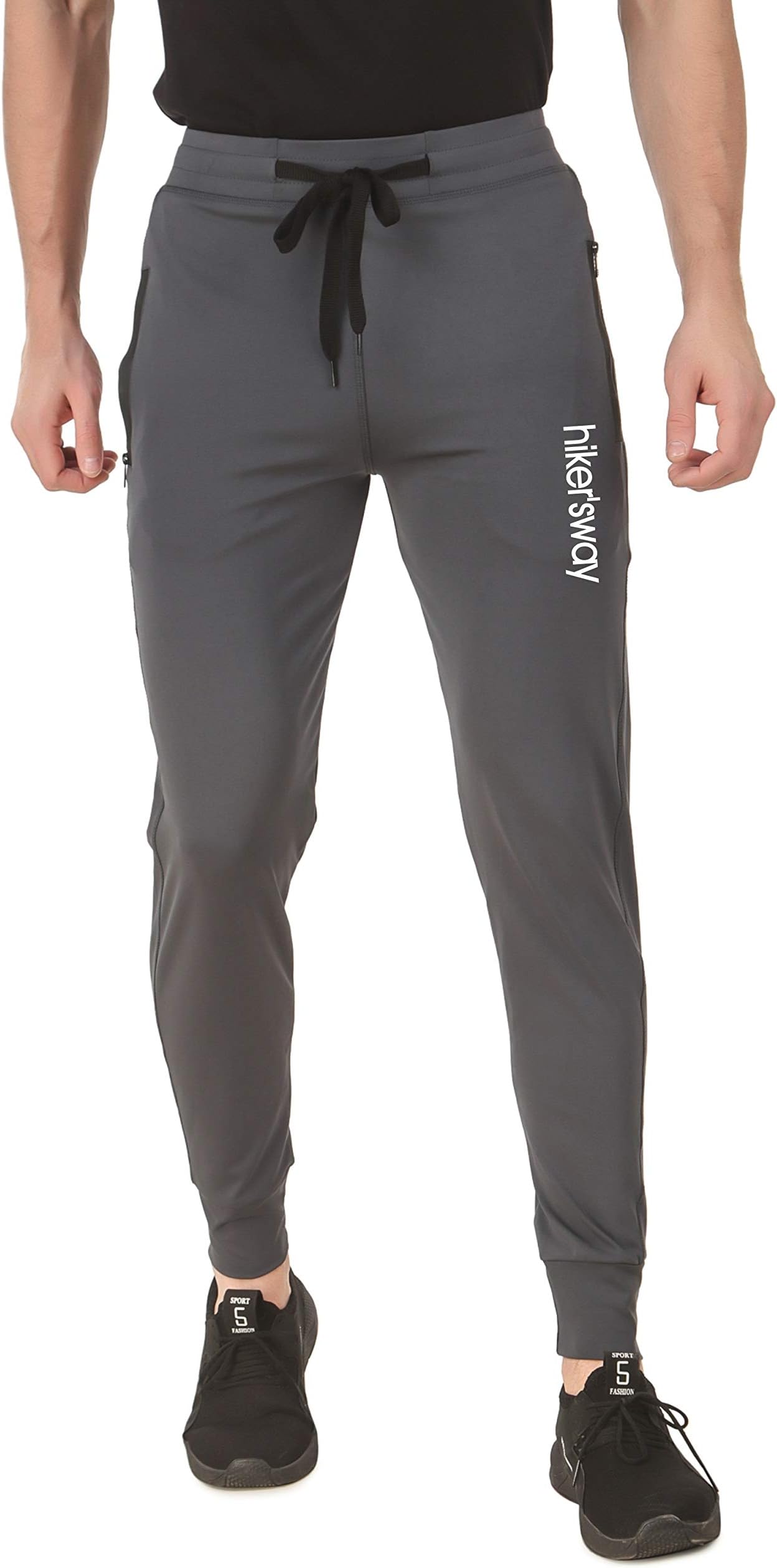hiker's wayMen's Slim Fit Track Pant for Men Sports, Joggers, Stylish Lowers for Men for Athletic Workout Training Running