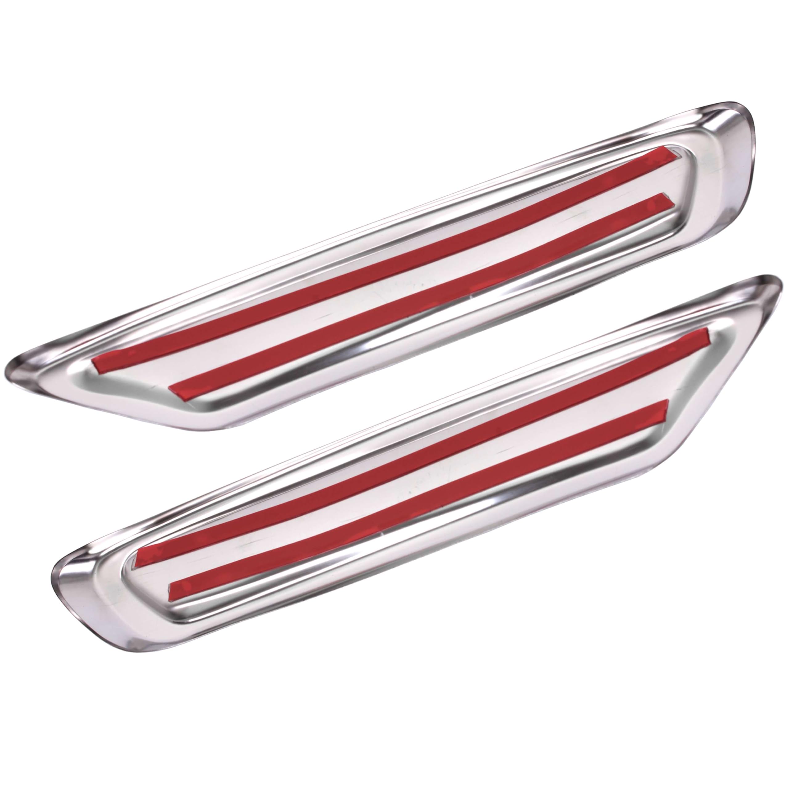 INLY 2 Piezas Tapa del tubo de escape de acero inoxidable compatible con Passat B8 2014-2019