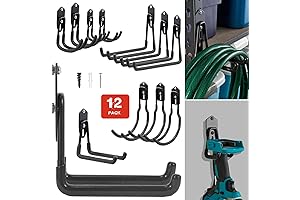 Wallmaster Shelving Hooks Organizer Kit
