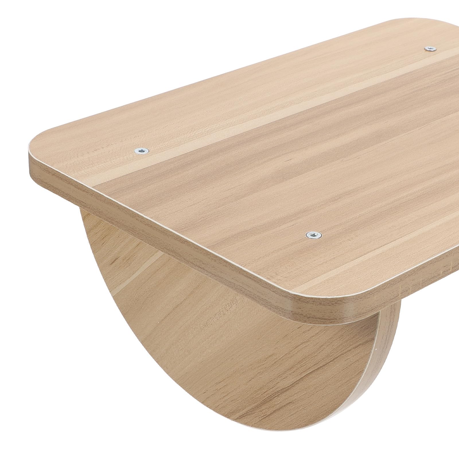 Reposapiés Color Aleatorio de Madera para Oficina Debajo del Escritorio Textura Confiable y Flexibilidad, Taburete Simple Adecuado para Hogar y Trabajo