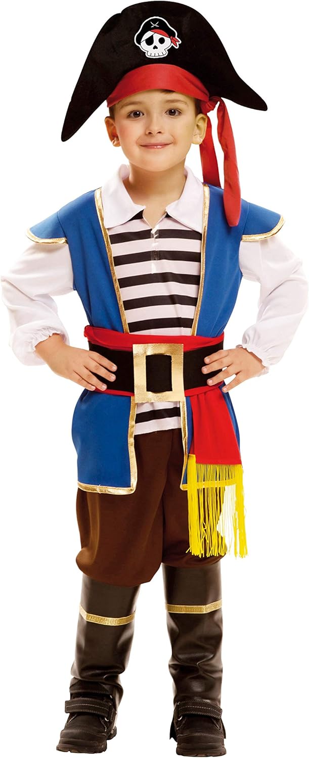 Desconocido My Other Me-202005 Disfraz de pequeño pirata para niño, 5-6 años (Viving Costumes 202005)