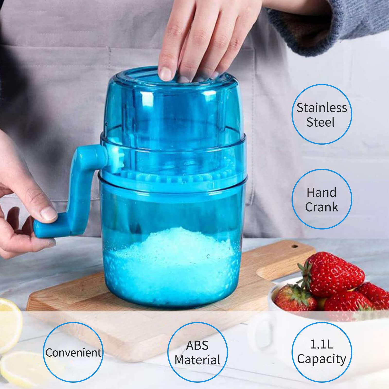 調理器具 HOSHIZAKI ICE CRUSH & SLICER Manual Ice Crusher Household Ice Crusher Rotary Ice Crusher Ice
