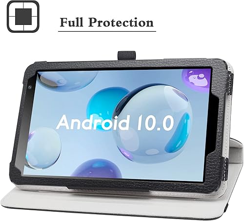 Miniatura 9 de LiuShan Funda de poliuretano con rotación de 360 grados para DIALN X8 UltraVortex Tab 8 4GFoxx T8 PlusSky Devices Elite T8Elite OctaElite