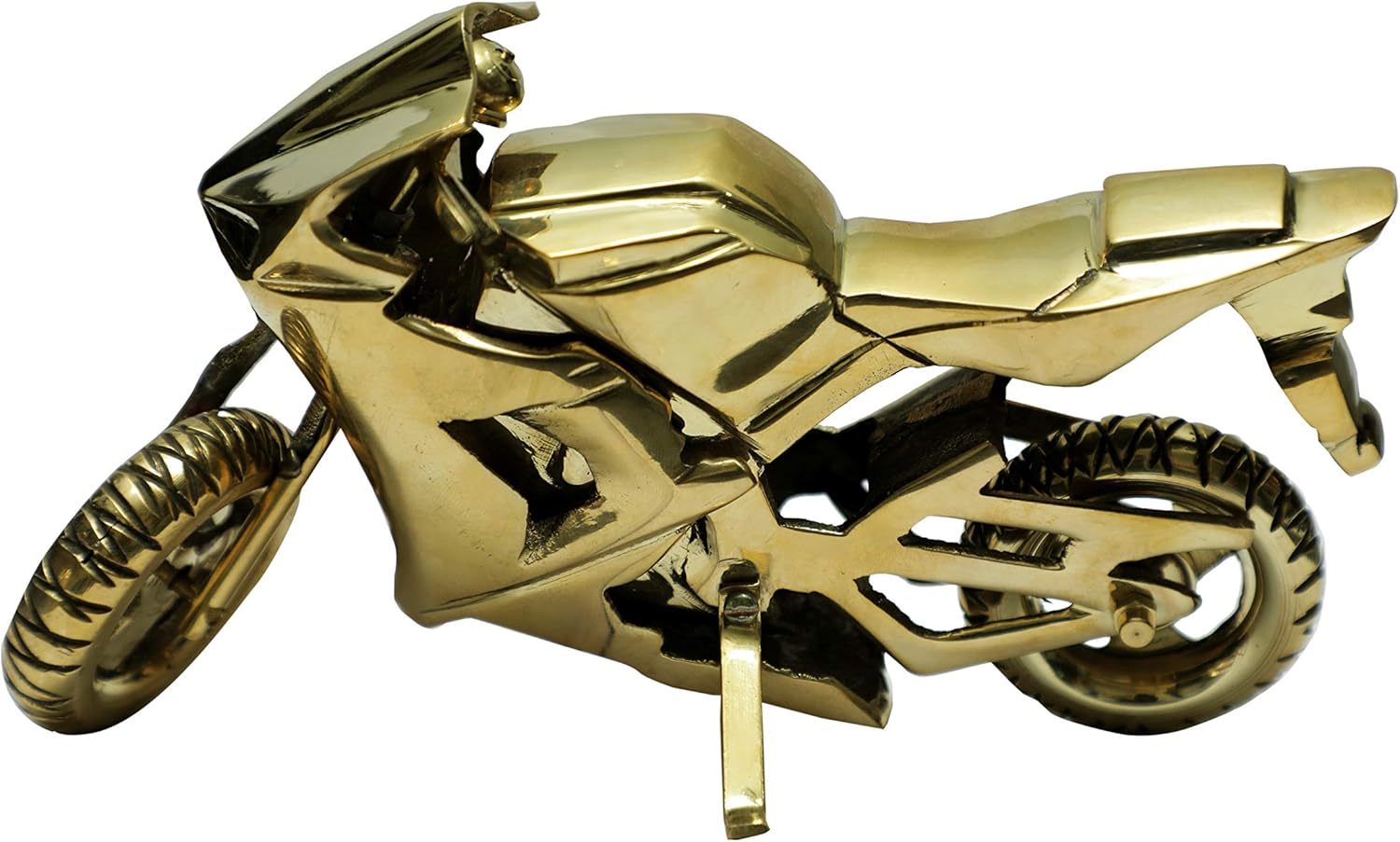 BHARATHAAT Sport Bike R1 Model Brass Collectible Handicraft Art BH06898