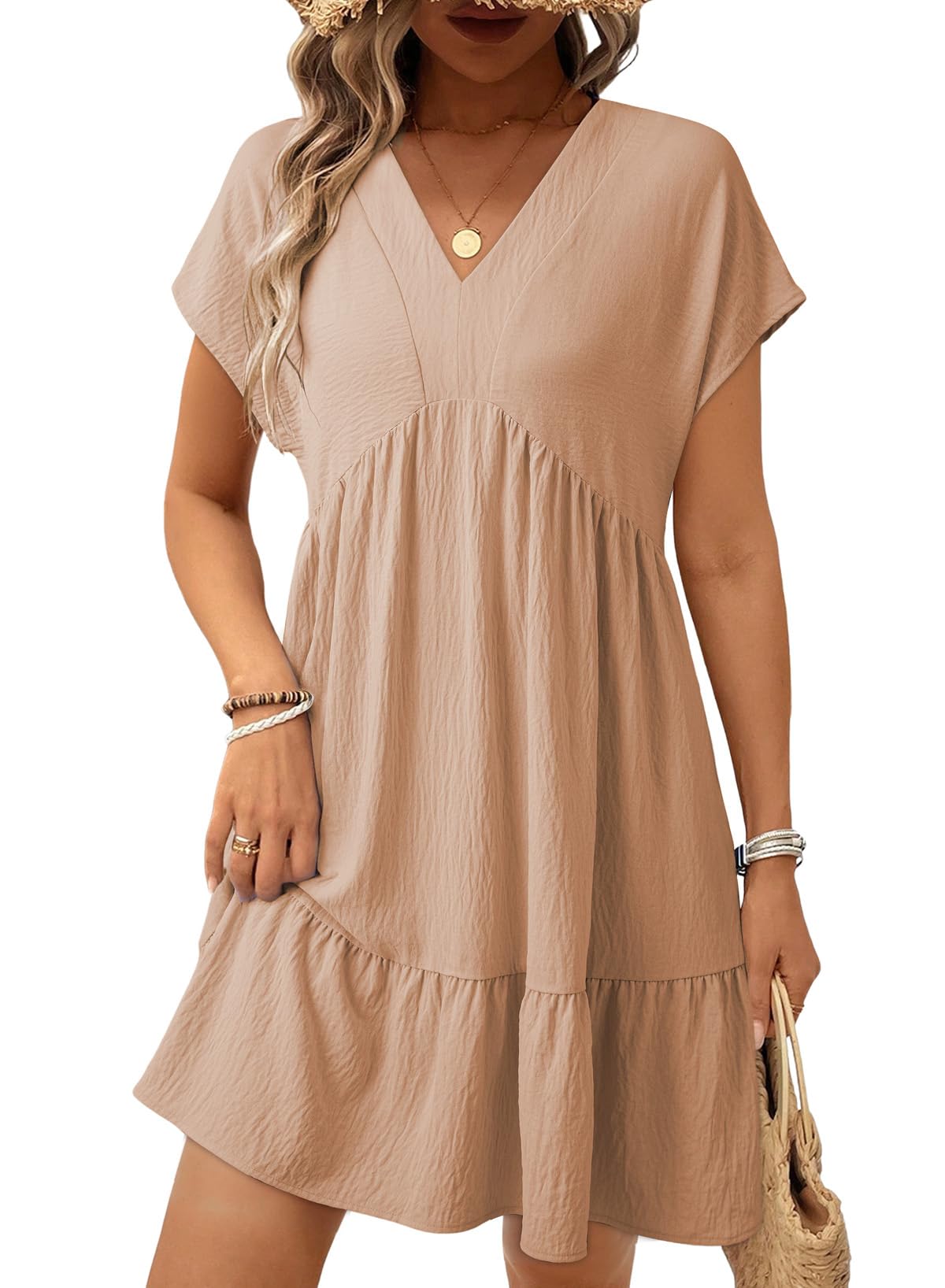 Acelitt Summer Babydoll Dress for Women 2026