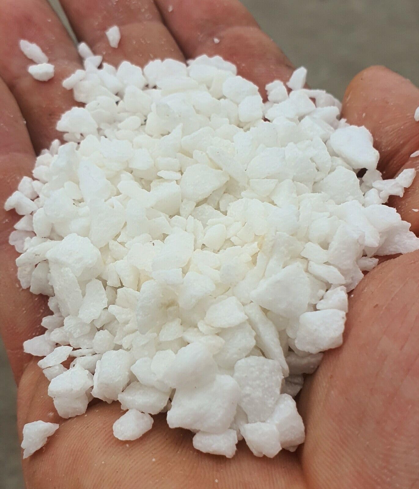 B2C Decorative MARBLE EXTRA SNOW WHITE Stones/Chippings*** HOME & GARDEN *** AQUARIUM THASSOS SHINY 3mm-8mm (1kg)