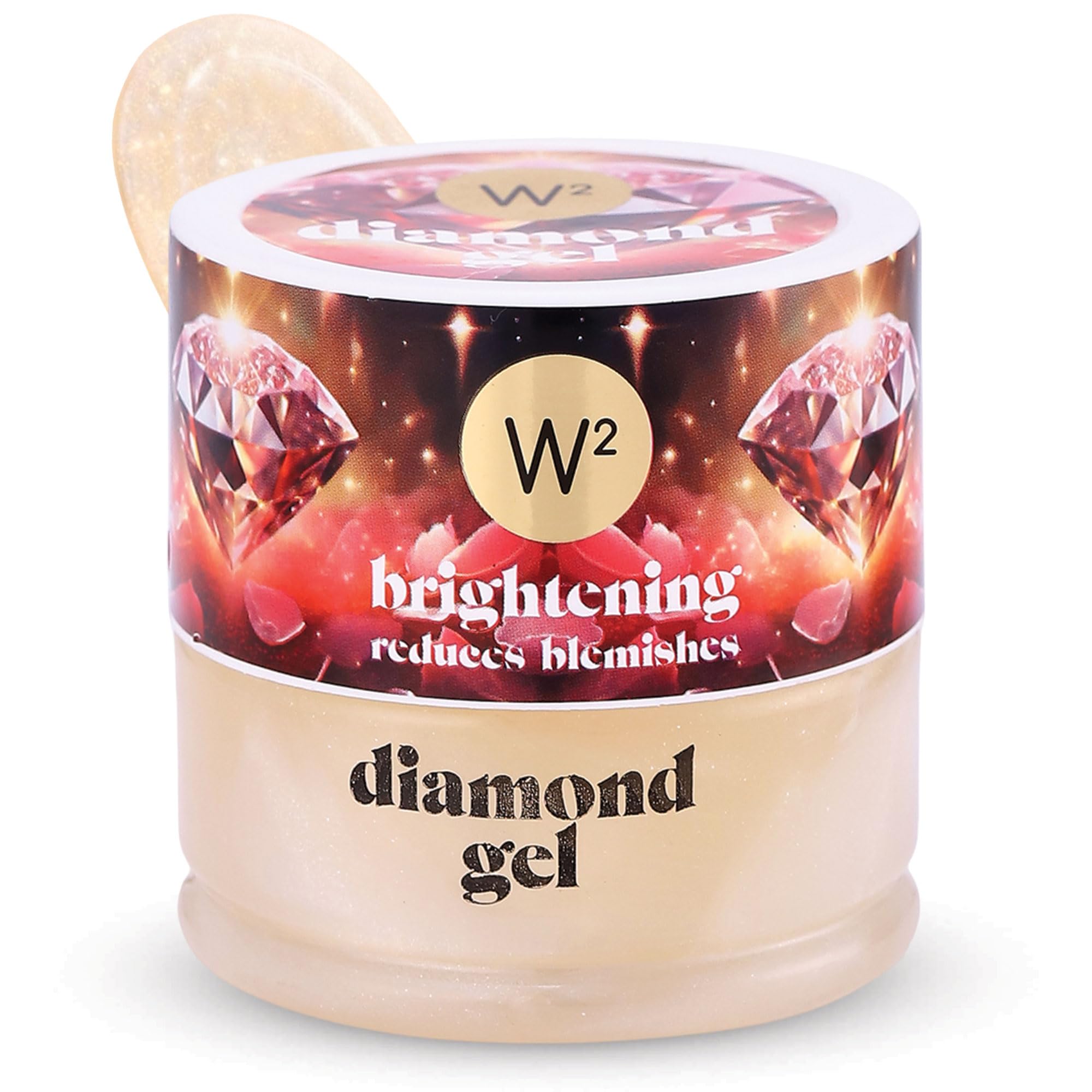 W2 Diamond Gel 200g | Diamond Glow Face Gel with Liquorice, Aloe Vera & Honey | Lightweight Hydrating Gel for Glowing Skin | Non-Greasy | For All Skin Types-image-18