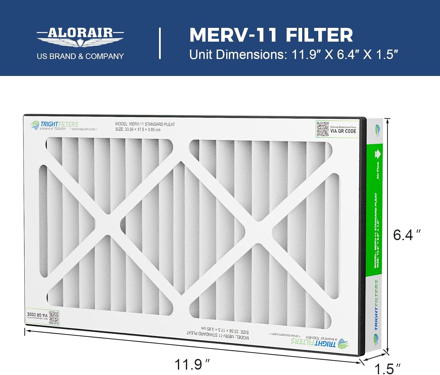 PURECARE MERV-11 Filter for Purecare 780/780IG-3pack