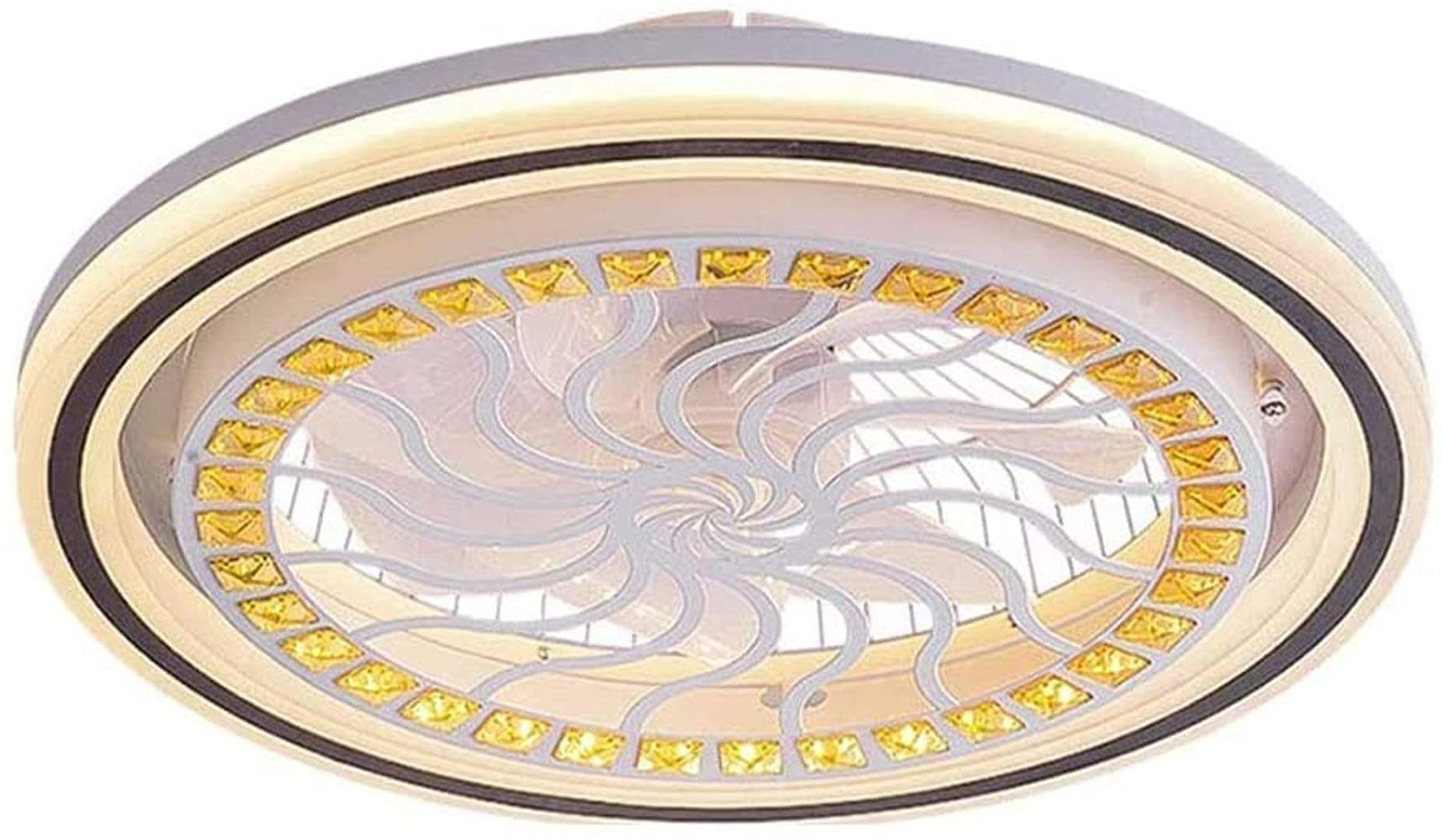 Plafonnier ventilateur LED 72W dimmable avec télécommande et minuterie - 8