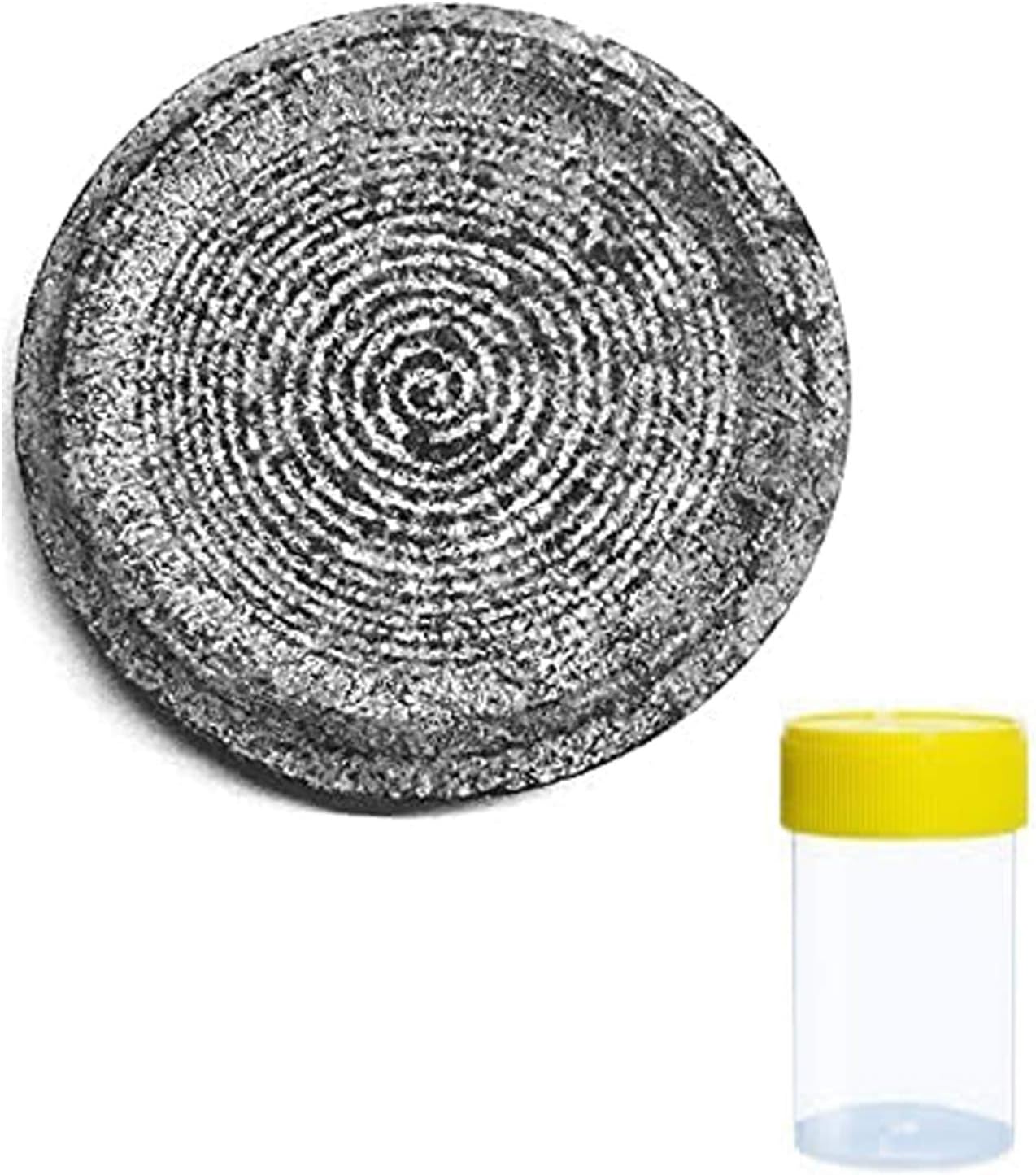 Sandalwood/Turmeric Haldi Grinding Mortar Stone small size (10 x 10 x 2 cm) SMALL SIZE FREE JAR