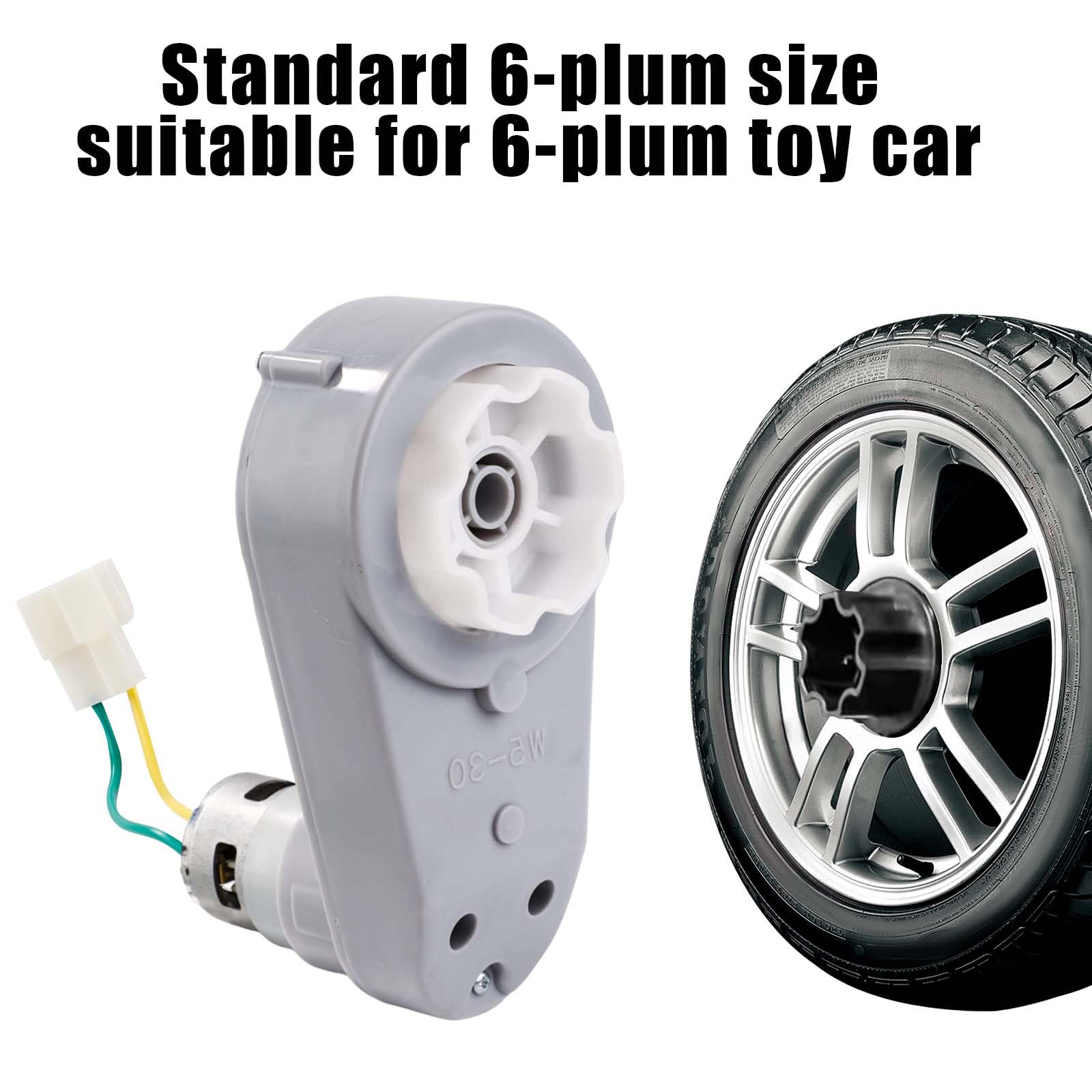 Cambio per Auto da Corsa per Bambini 24V RS550 40000 giri/min, 24V ad Alta Velocità per Ruote Motrici Cambio Motore di Aggiornamento per Motore Giocattolo da Corsa per Bambini