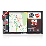 7 inch Double Din Car Stereo,Double Din Car Radio with Wireless CarPlay & Android Auto,Upgrade CarPlay Stereo with AHD Backup Camera,IPS Touch Screen,Mirror Link,Bluetooth 5.0,RDS/AM/FM Radio