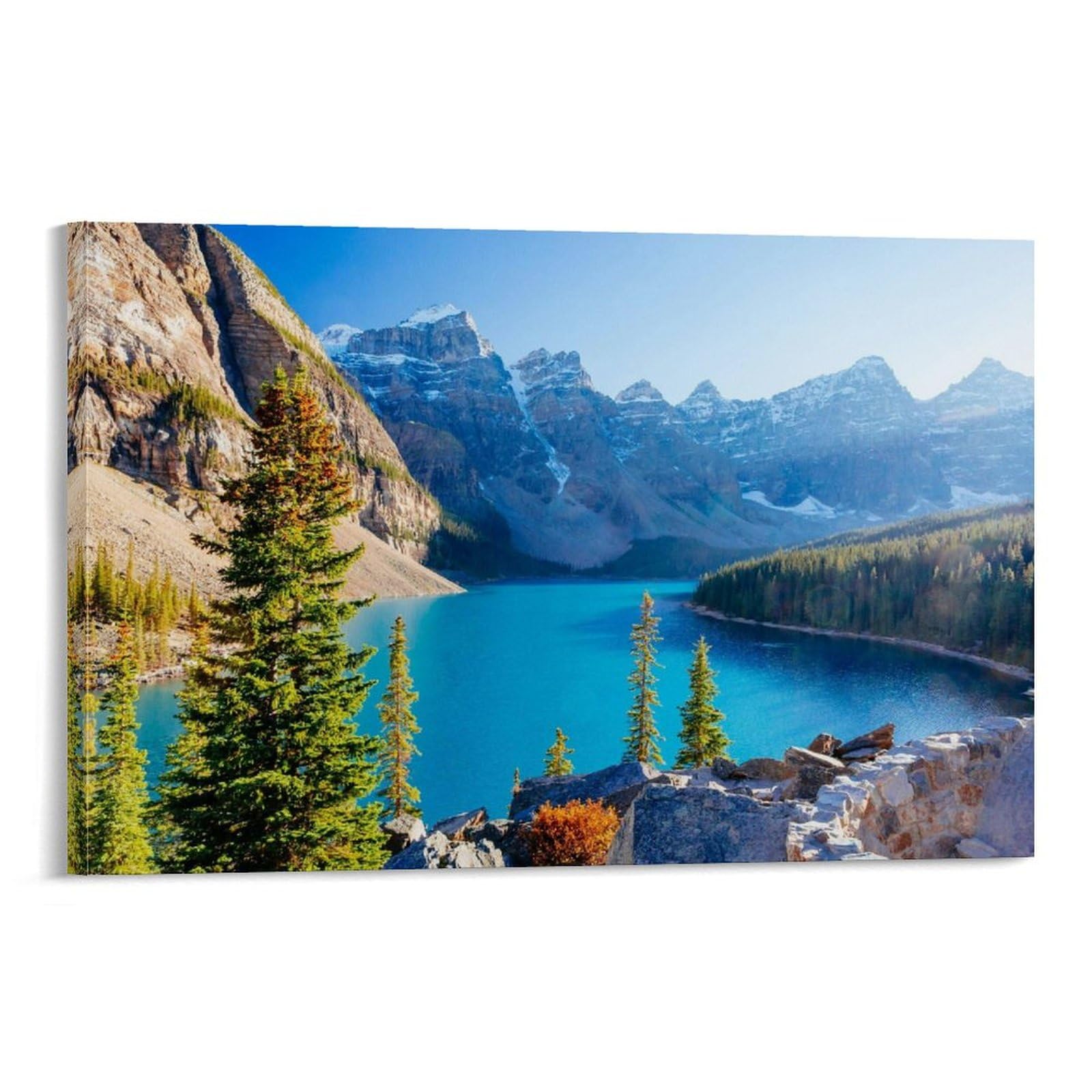 絵画　John Greco 作 LAKE Louise カナダ レイク・ルイーズ 絵画 John Greco 作 LAKE Louise カナダ レイク・ルイーズ 絵画