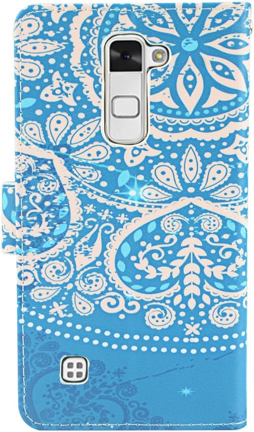 UrSpeedtekLive LG Stylo 2/LG Stylus 2 Wallet Case, Premium PU Leather Flip Wallet Case Cover with Card Slots & Stand for LG Stylo 2, Flower