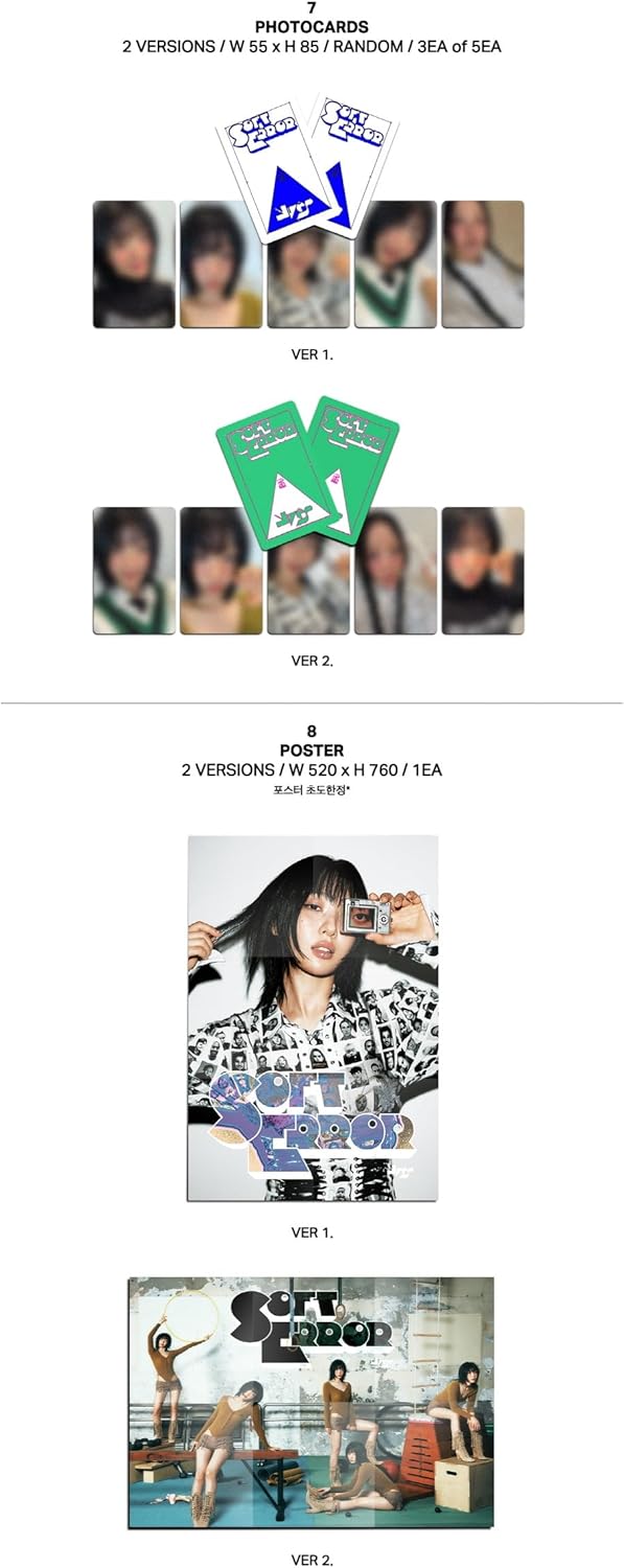 Yves - 3rd EP Album [Soft Error] (2 VER. SET)