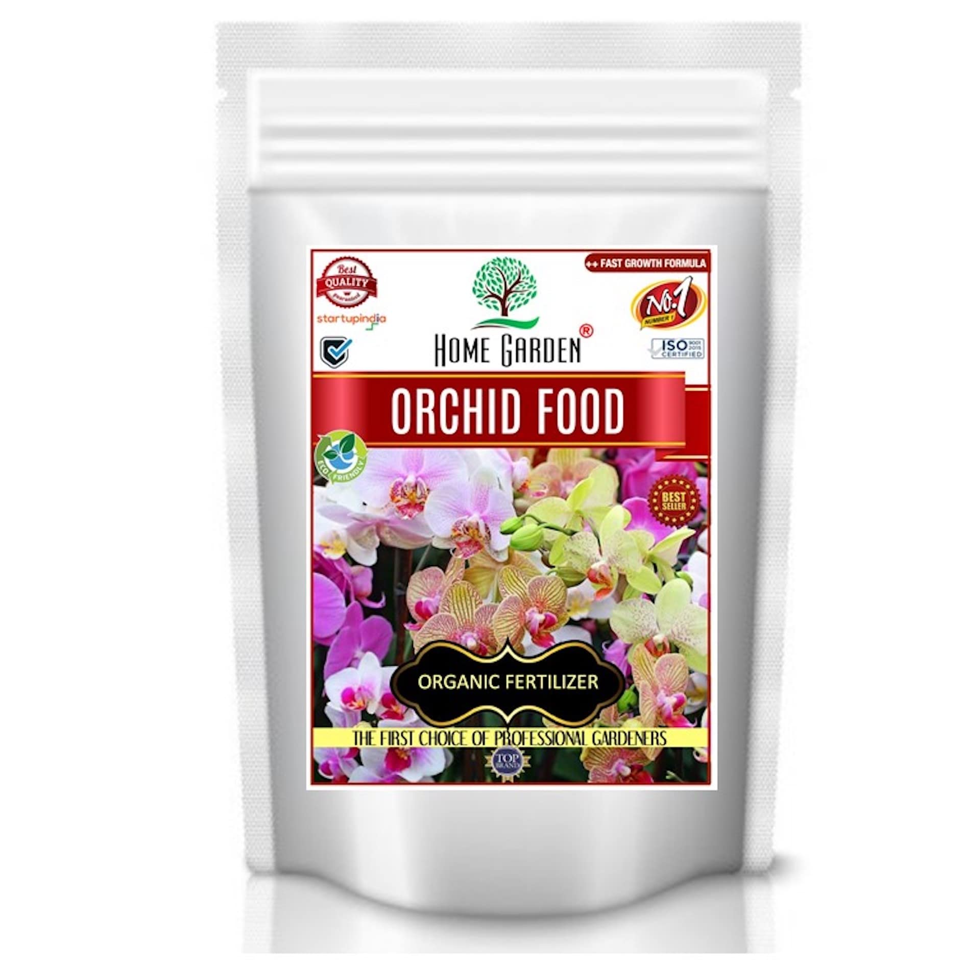 Home Garden Orchid Food Essential Organic Fertilizer For Orchid Plant With Fast Action Formula (400 gm)