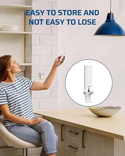 Miniatura 5 de DEWENWILS Toma de control remoto con botón de encendido/apagado, interruptor de salida remoto interior para luces de árbol de Navidad, lámparas