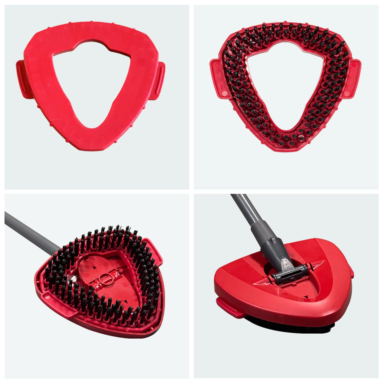 Ersatz-Schrubberkopf Kompatibel Mit Vileda Turbo Spin Mop – Steife Borsten Für Küche, Bad & Co.