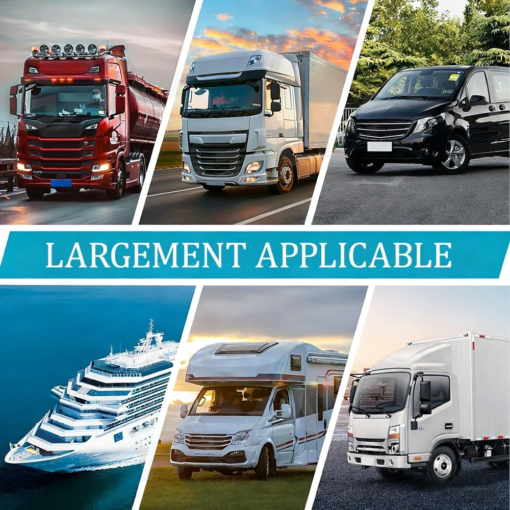 Aire acondicionado portátil y enfriador para vehículos y caravanas, fácil instalación con bajo ruido, ideal para viajes y camping