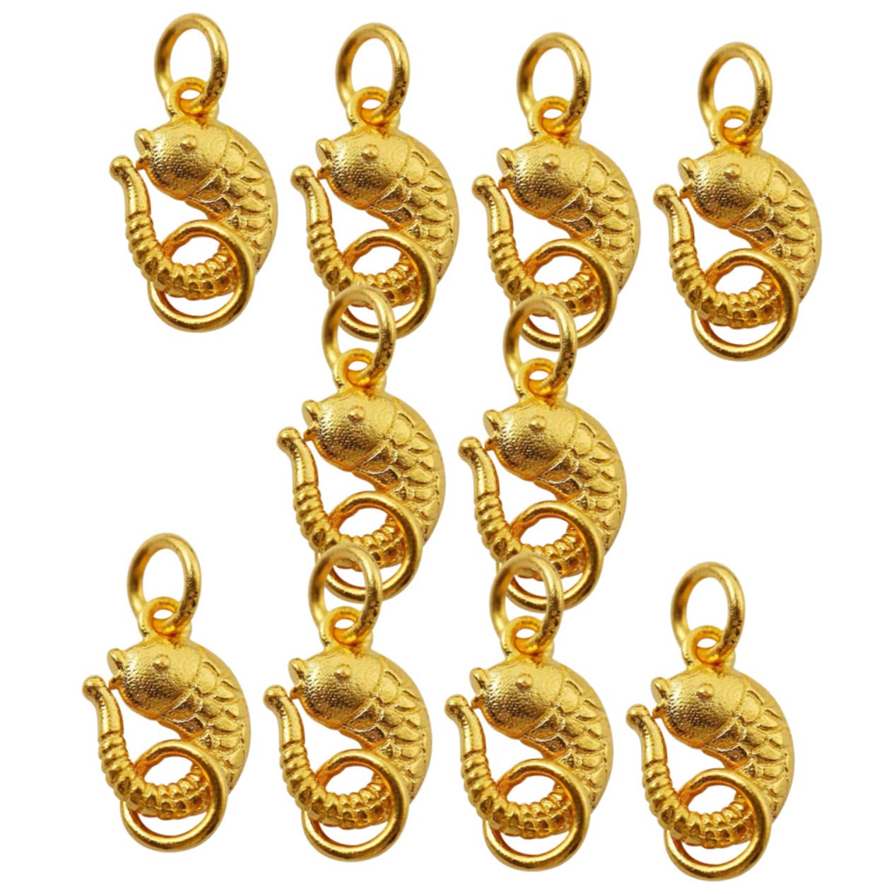 jojofuny Conectores De Collar De Forma De Cierres Para Joyería Diy Ganchos Para Pulseras Y Collares Duraderos Y Ligeros 10 Piezas X 4
