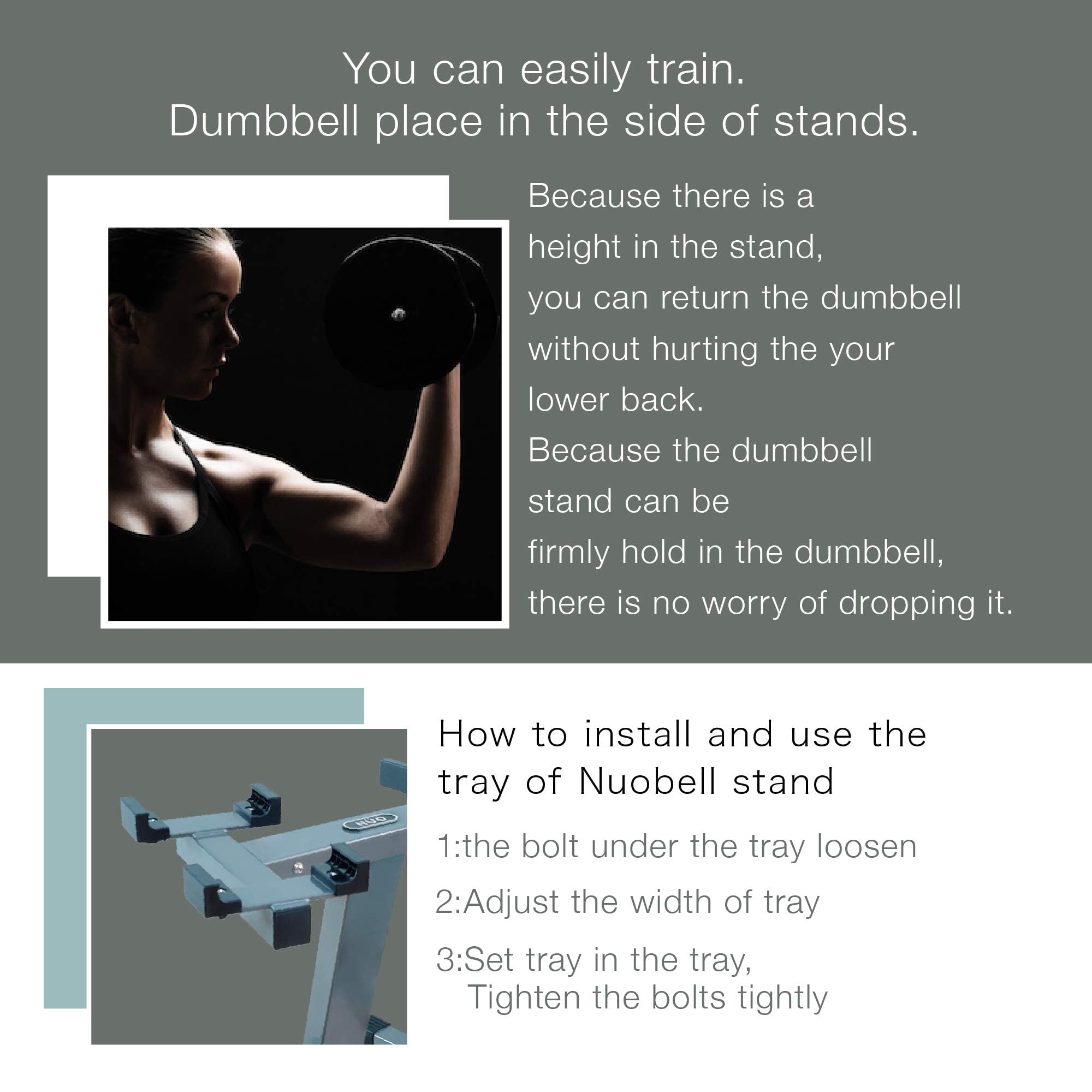 Amazon.co.jp: BodyTech x NUOBELLコラボレーション商品。調節可能な