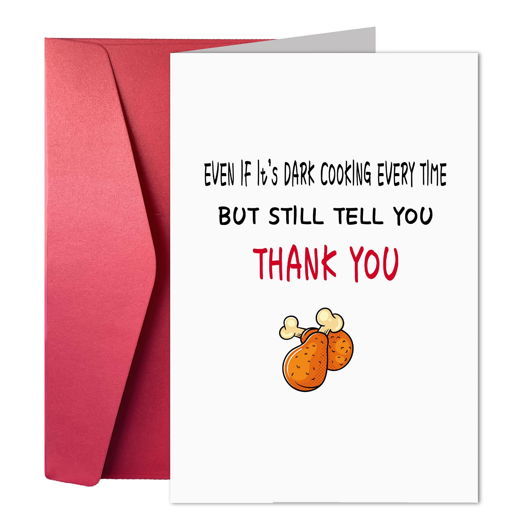 Humorvolle Karte Hausfrauen Joycard Lustige Thanksgiving Karte - Humorvolle  Dankeskarte Für Mütter \u0026 Hausfrauen Kochkarte Geschenk, image size:1992x2028