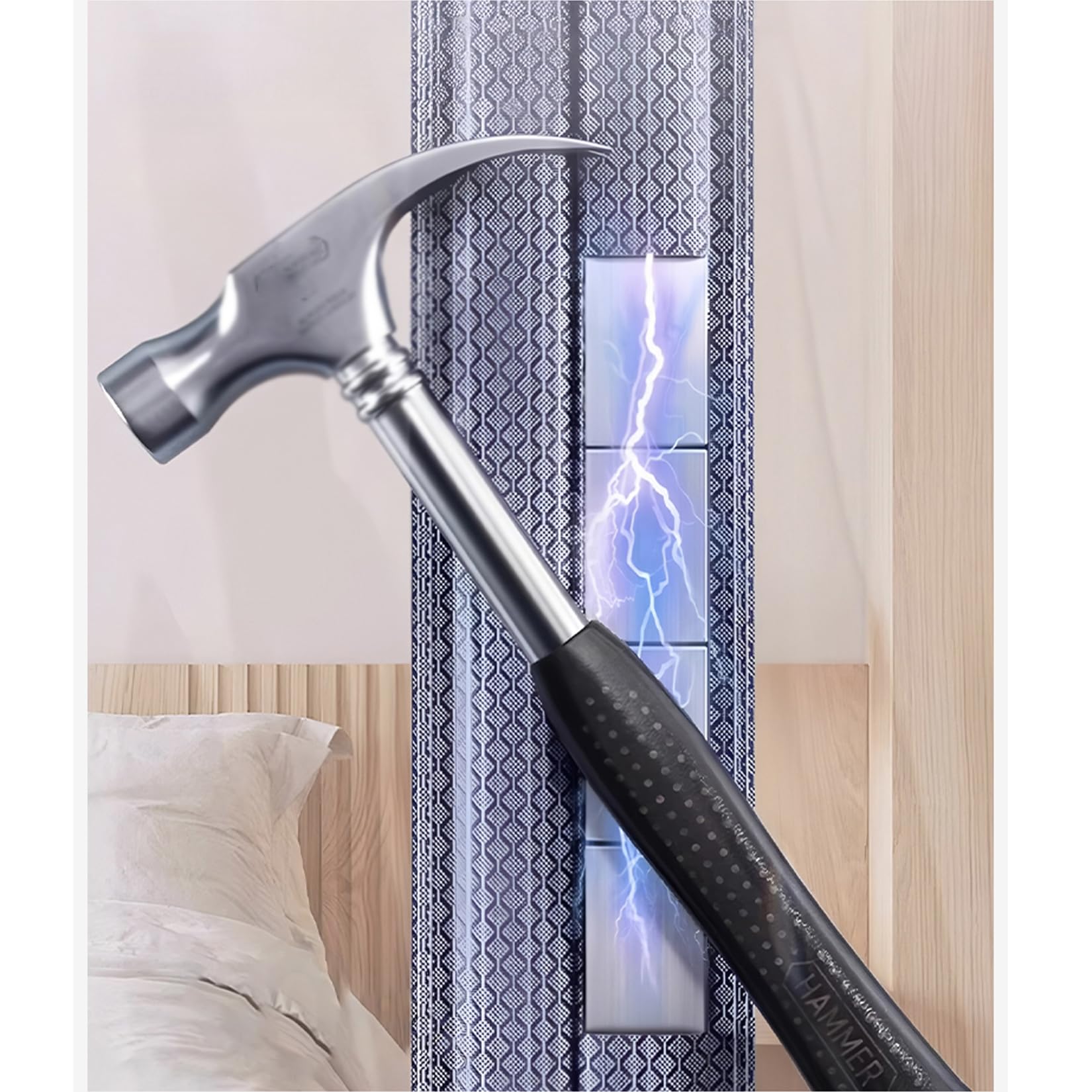 Rideau de Porte Isolation Thermique,Rideaux Anti Froid en Hiver,Couverture de Porte Entrée Transparent Panneau Imperméable Coupe-Vent,Fermeture Automatique,sans Percage (80cm x 220cm,Gris)