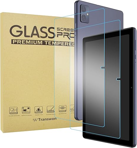 Protector de pantalla de vidrio templado para Headwolf Wpad6 Android 15 Tablet 10 pulgadas/VORTEX T10M PRO Tablet 2 unids