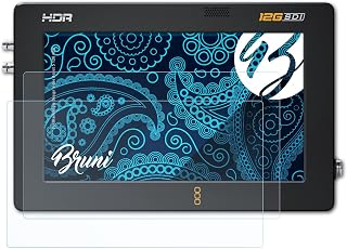 Bruni Screen Protector Compatible with Blackmagic Design Video Assist 5 12G HDR Protector Film, Crystal Clear Protective Film (2X)