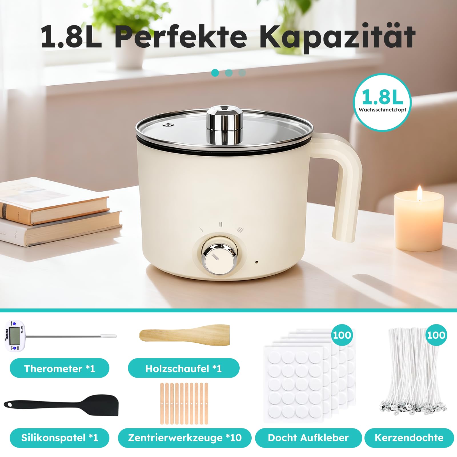 Kit Voor Het Maken Van Kaarsen, Wassmelter Voor Het Maken Van Kaarsen Doe Het Zelf Benodigdheden Voor Het Maken Van Kaarsen Voor Volwassenen Beginners Eu Kit Voor Het Maken Van Kaarsen, Wassmelter Voor Het Maken Van Kaarsen Doe Het Zelf Benodigdheden Voor Het Maken Van Kaarsen Voor Volwassenen Beginners Eu