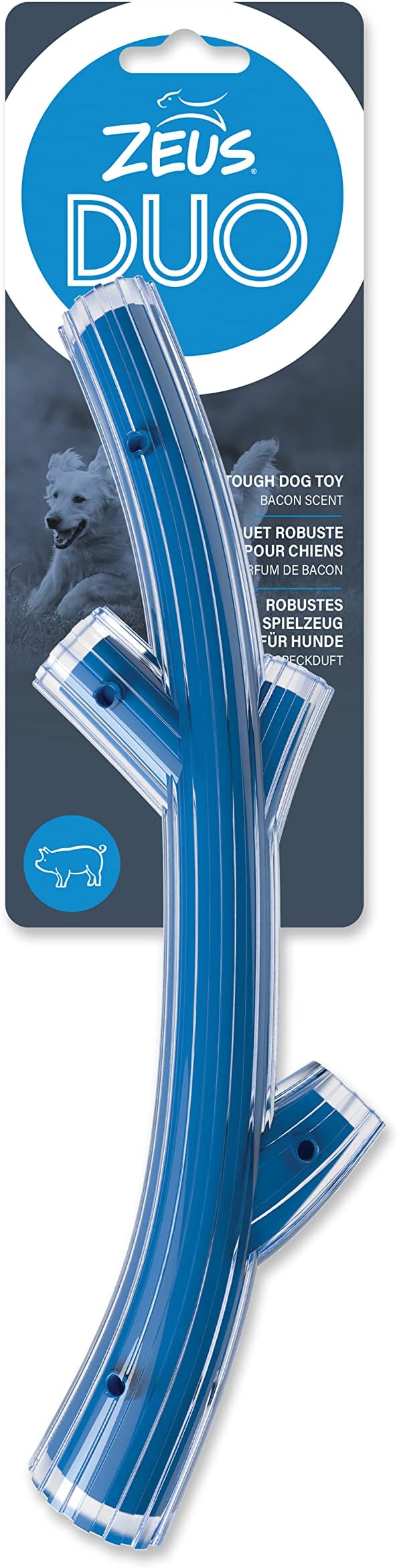 Duo Stick, 30cm (12in), Blue, Bacon