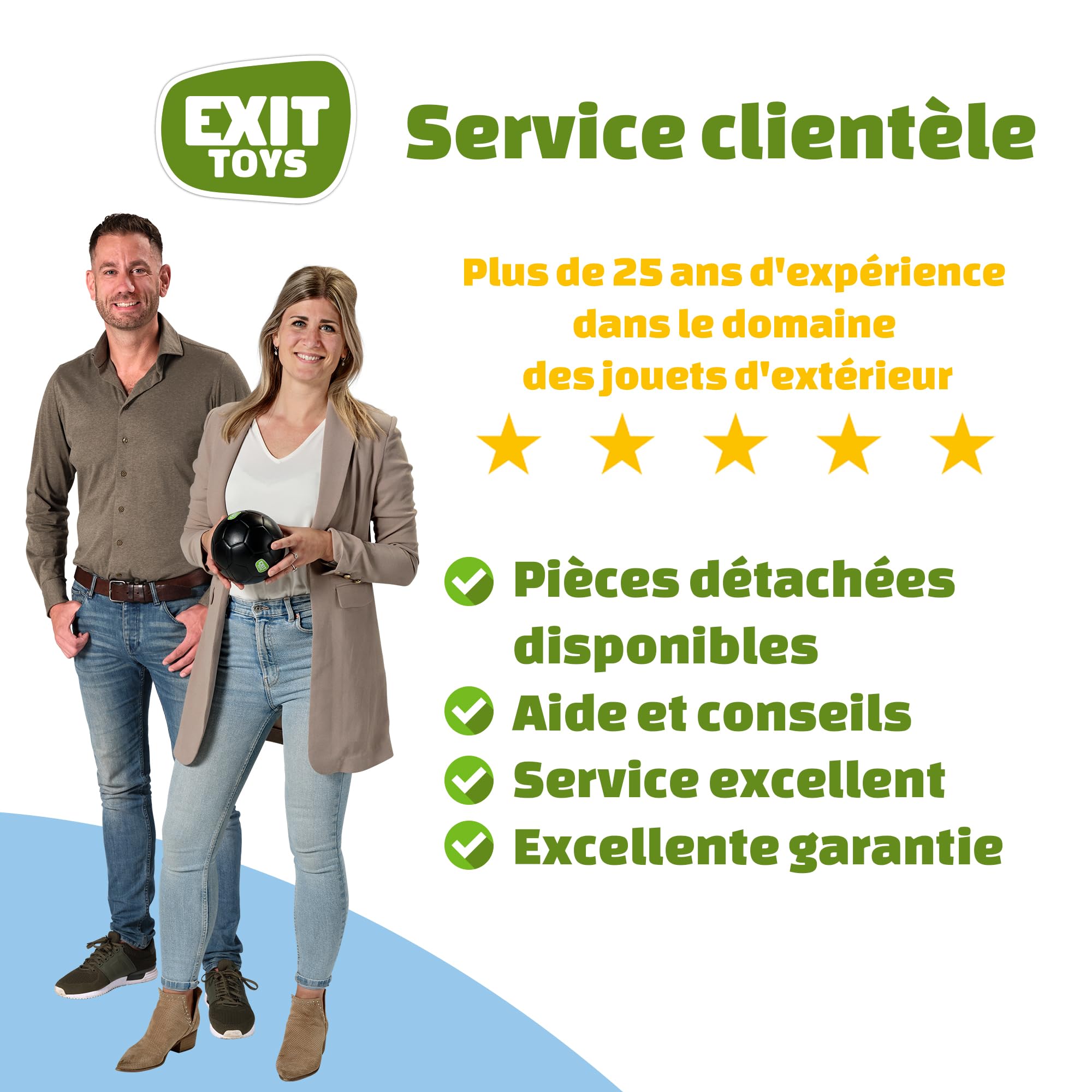 EXIT Toys Dôme Piscine Hors Sol Rectangulaire 400 x 200 cm Universel – pour Piscines Tubulaires 390–405 x 190–205 cm – Abri Pliable avec Set de Connexion – Transparent