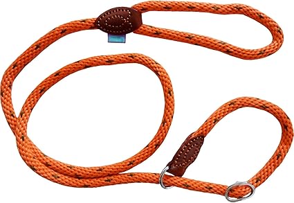 Orange rope dog lead Outlet