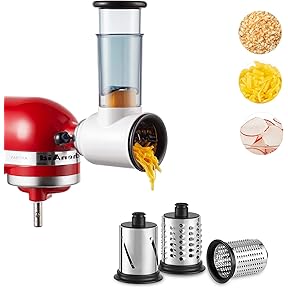 KitchenAid Stand Mixer Attachment, KSMVSA Fresh Prep Slicer/Shredder