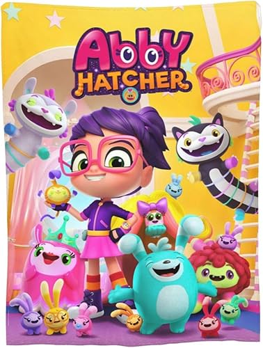 Miniatura 9 de Ab-by Hat-Cher - Manta de forro polar con impresión 3D para el hogar, para sofá, cama, acogedora, ultrasuave, 40 x 30 pulgadas