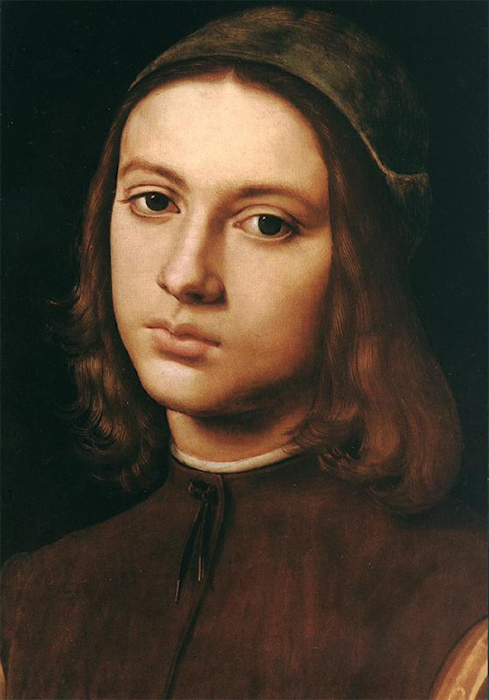 Artxlxxbn No Frame Famous Painting Art Wall Decor Abstract Art Picture Portrait Of A Young Man Pietro Perugino Animal Pictures For Home Decor 60X90cm