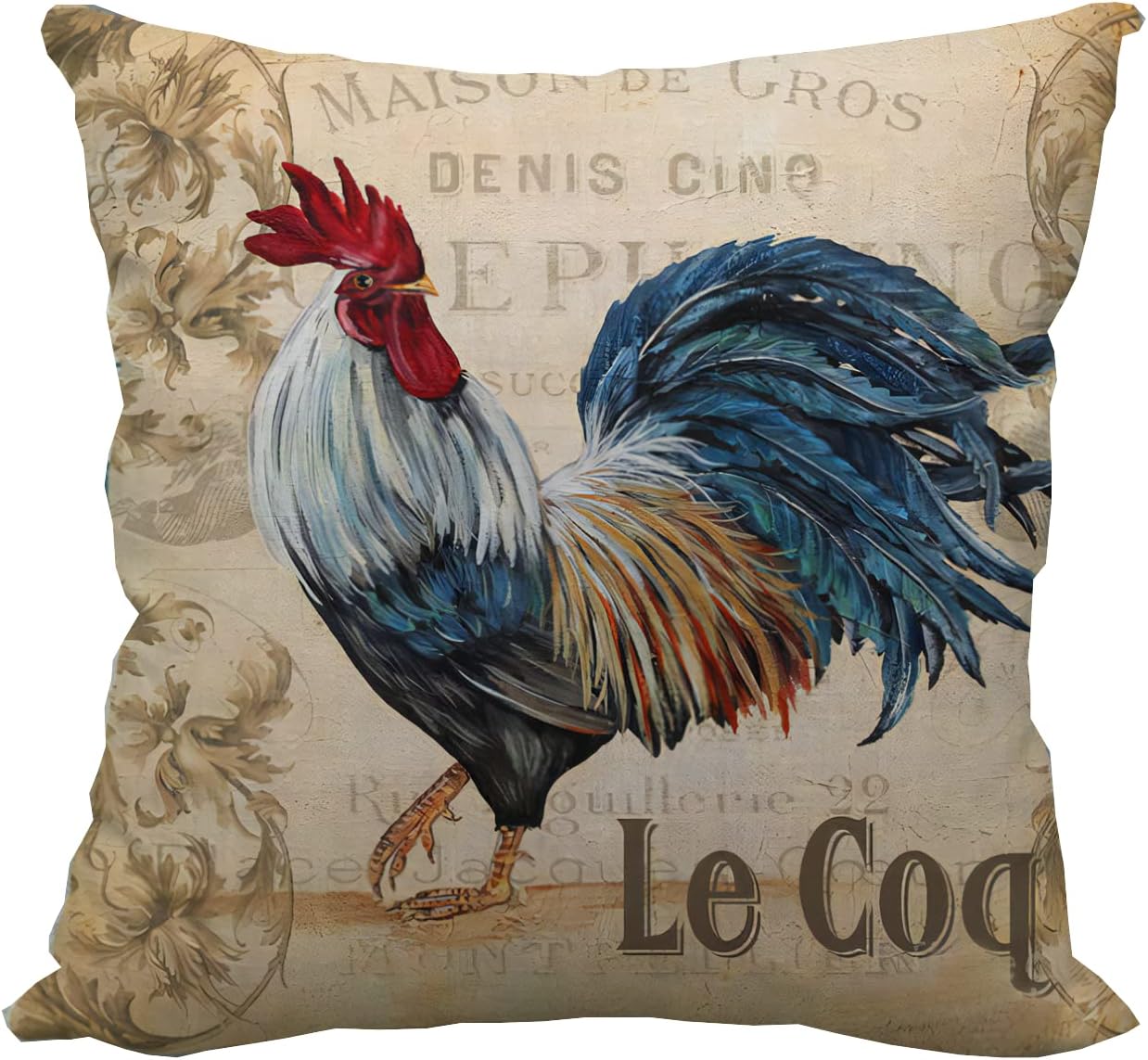 rooster pillow covers