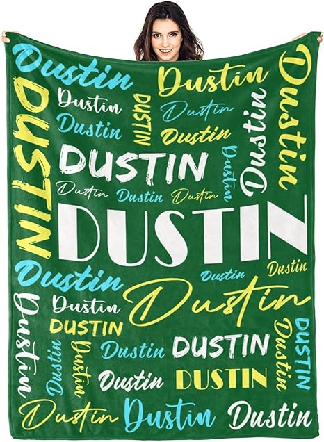 Personalized Blankets for Kids with Names Customized Blankets with Name for Adult Custom Blanket Gift for Birthday Christmas Valentines Day Gift