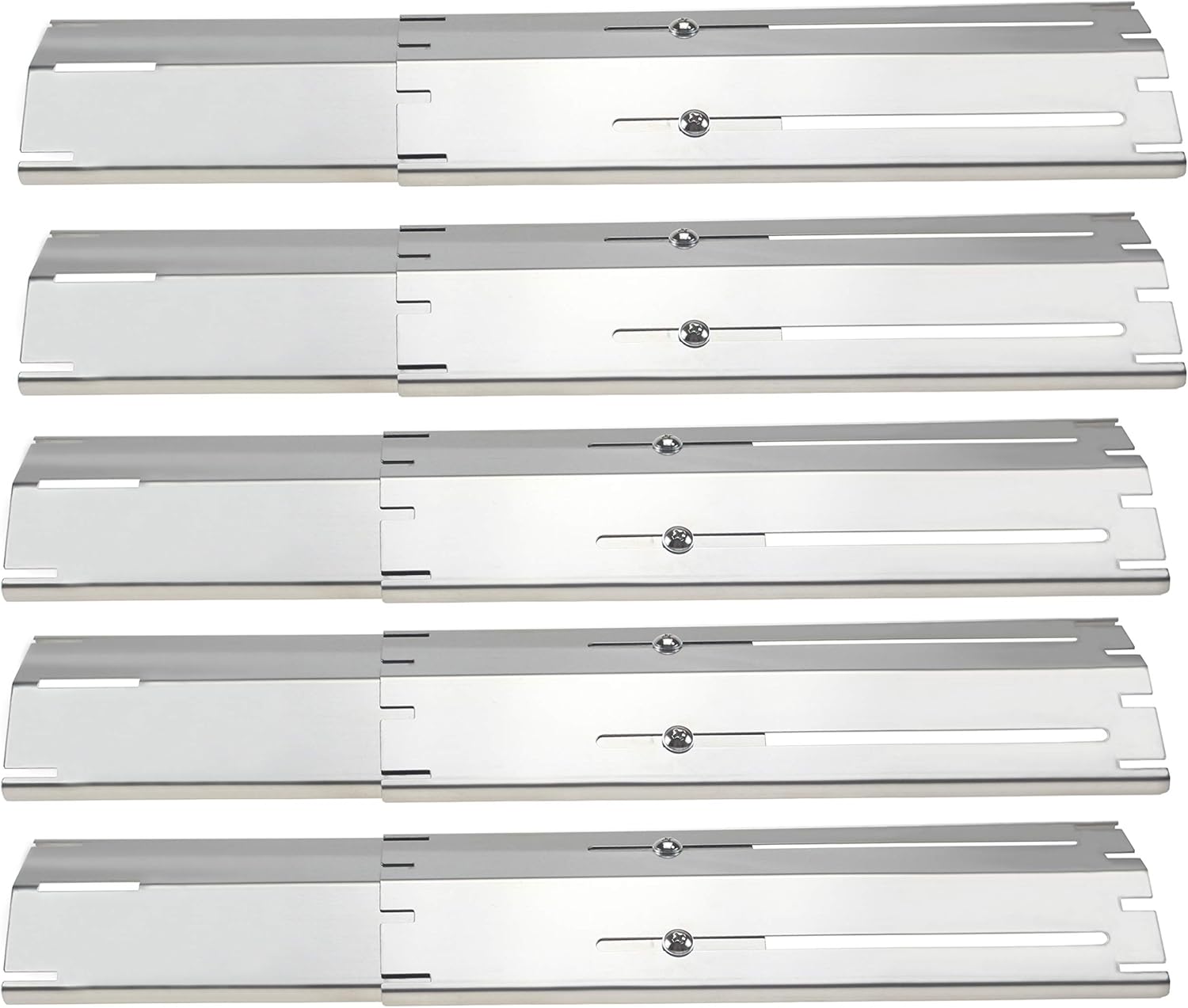 Hisencn Adjustable Grill Heat Plates Universal Stainless
