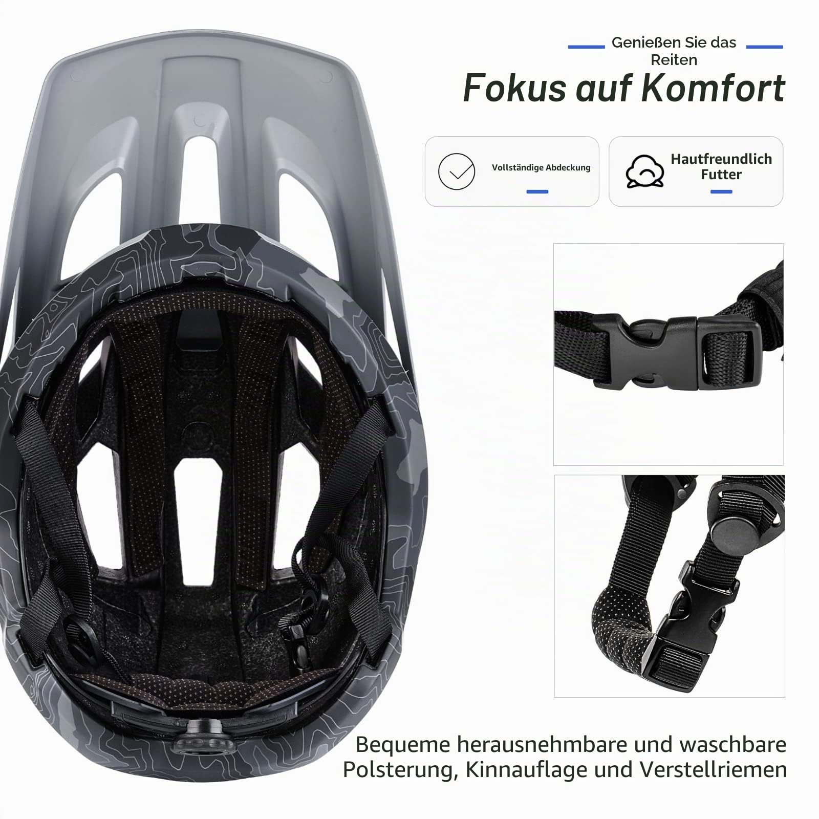 Fahrradhelm,Mountainbike-Helm Helme für Männer,Frauen,Erwachsene und Jugendliche