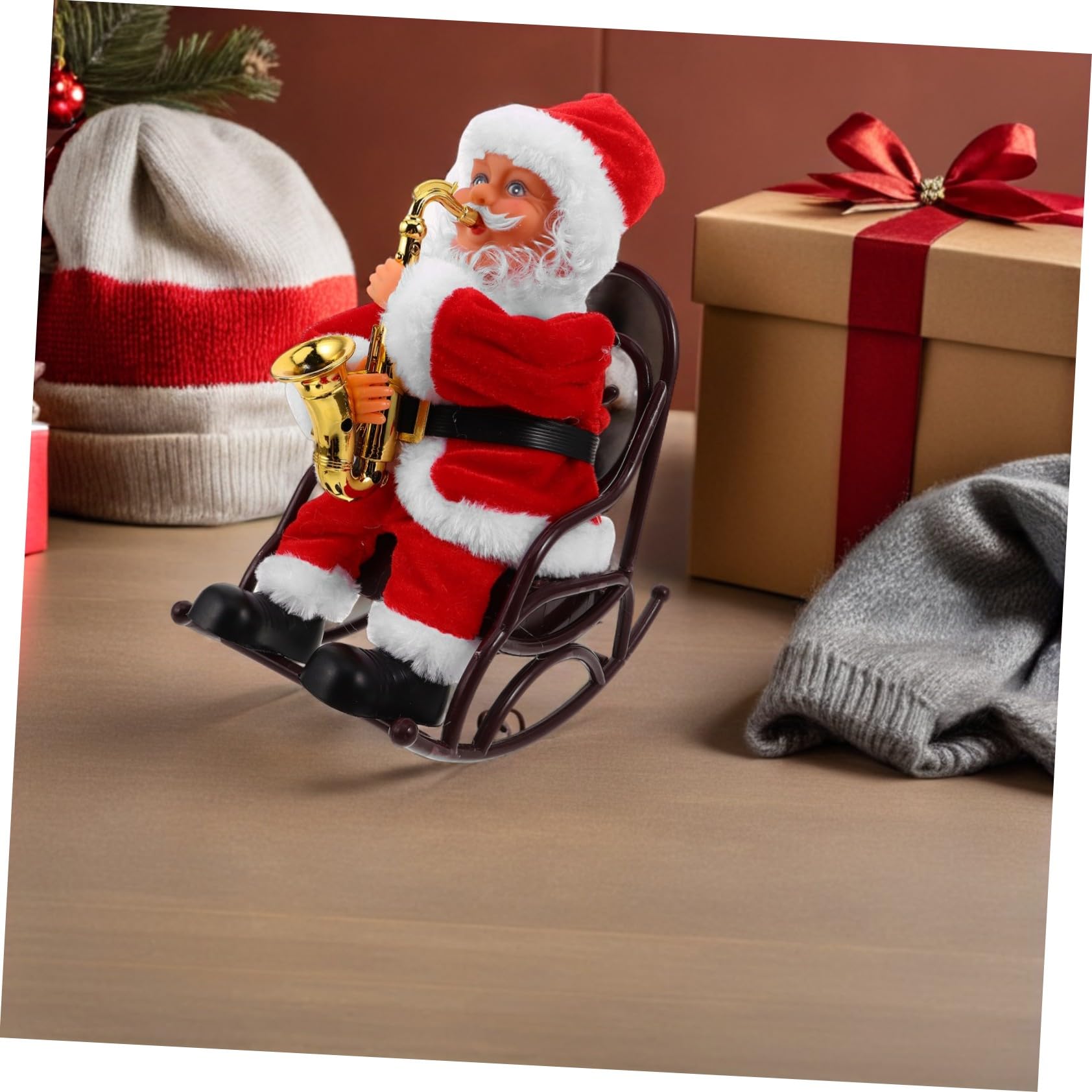 Papá Noel para Muñeco De Papá Noel Regalo De Fiesta Juguete Navideño De Juguetes Divertidos para Navidad De Dibujos Animados Navideño