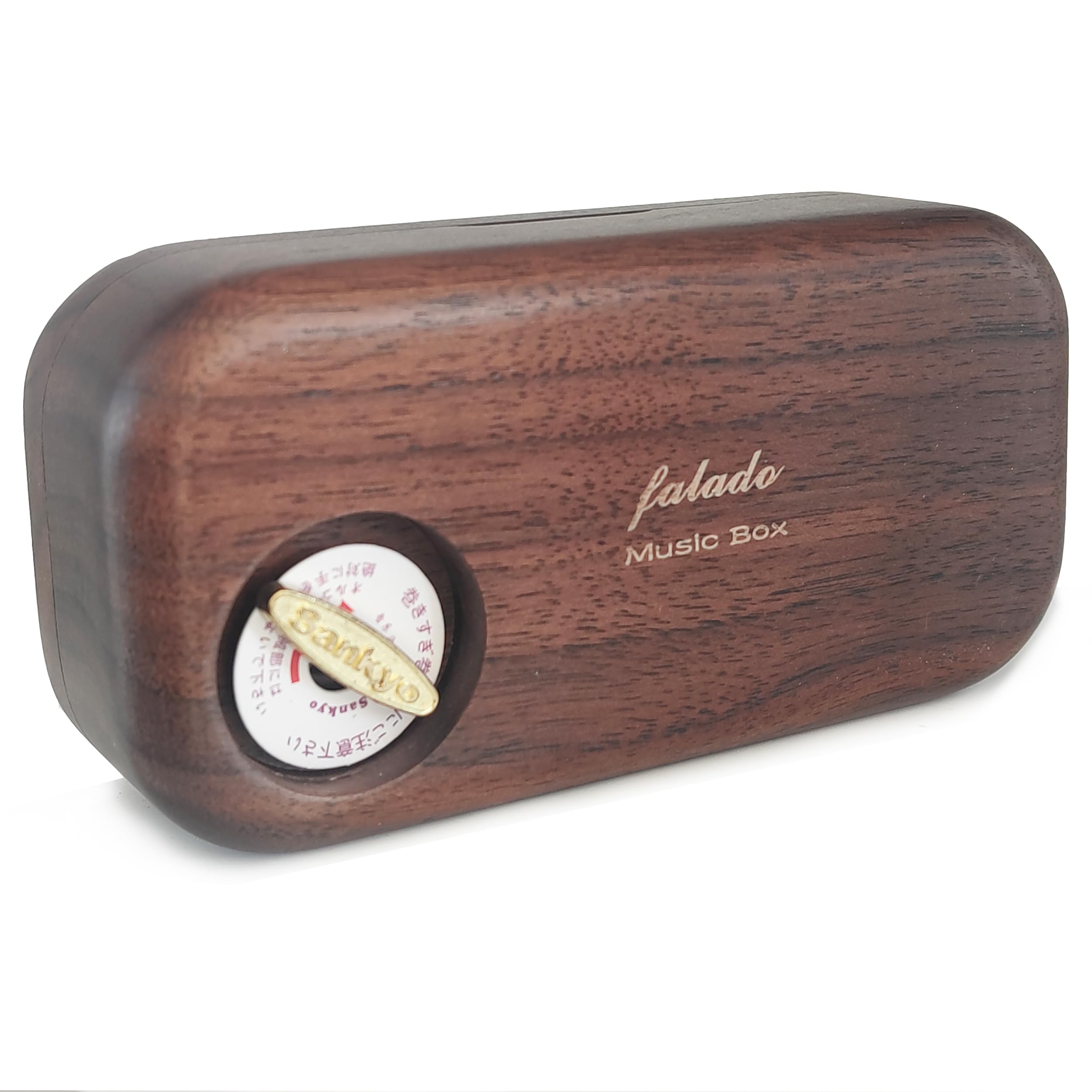 You are My Sunshine - Caja de música de madera maciza, vintage, tallada con láser, cajas musicales (madera de nogal)