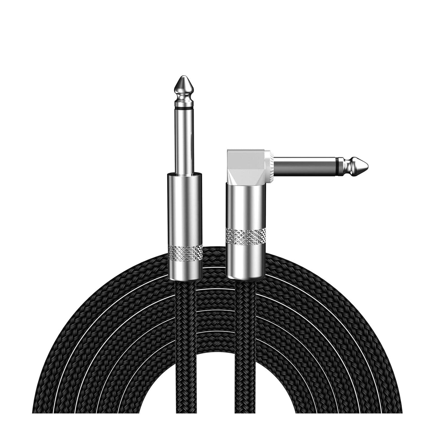KEROM Guitar Cable, 1/4 Inch RightAngle Instrument Cable