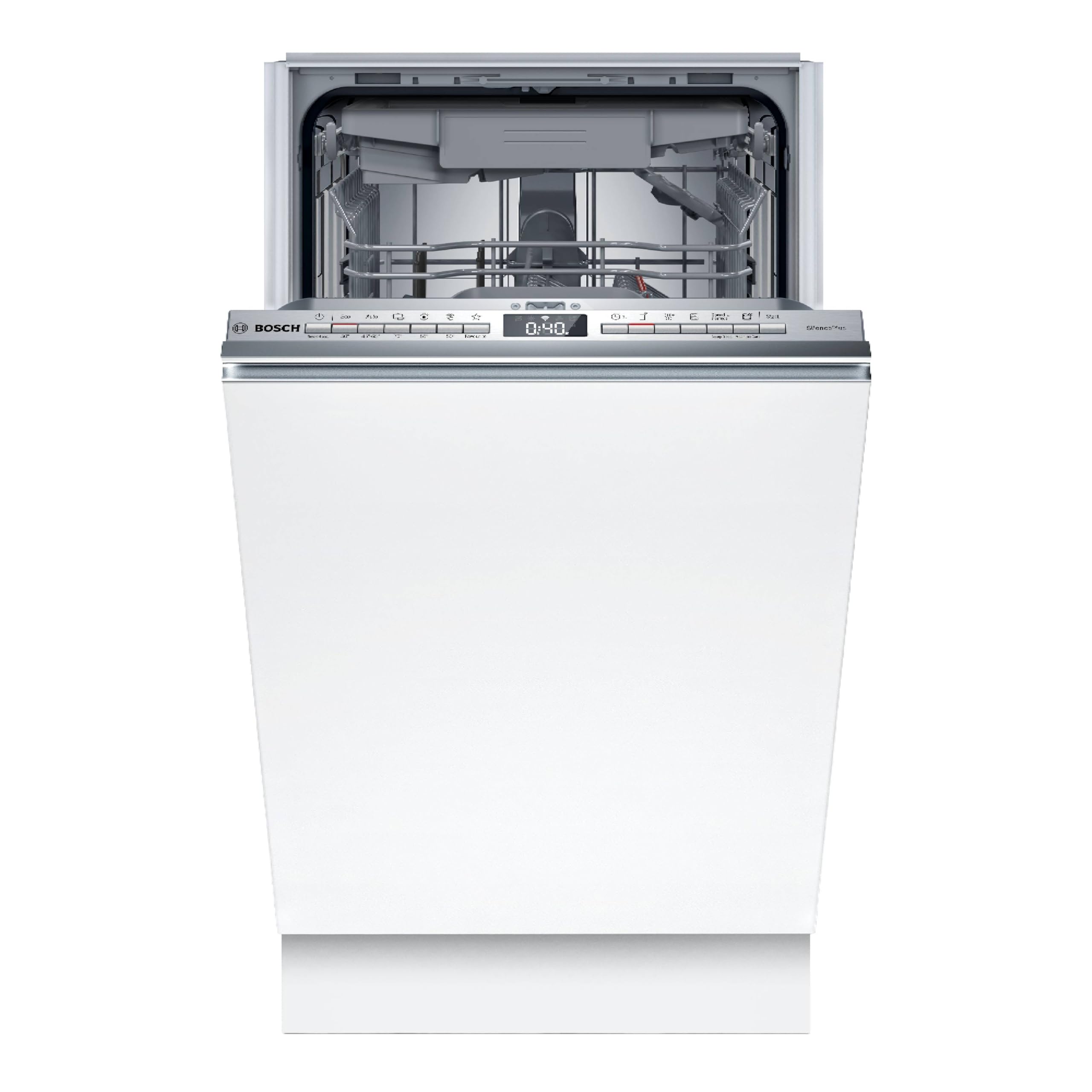 BOSCH vollintegrierbarer Geschirrspüler Serie 4 SPV4HMX49E, 10 Maßgedecke, Info Light - Erlischt am Ende des Spülvorgangs