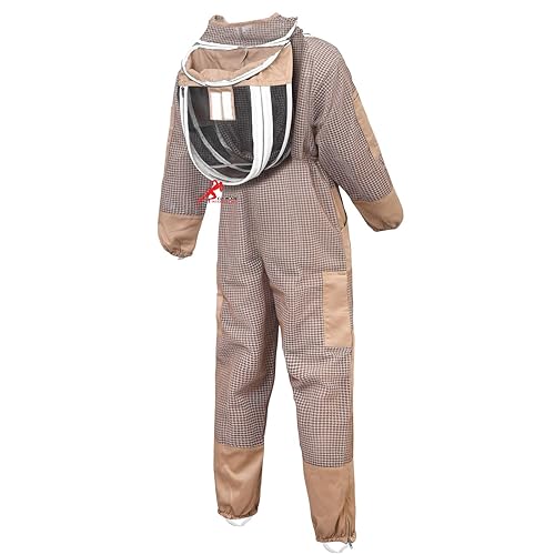 Miniatura 8 de Traje de abeja, trajes de abeja para hombre, a prueba de picaduras, traje de apicultura, suministros de apicultura, trajes de abeja para mujeres,
