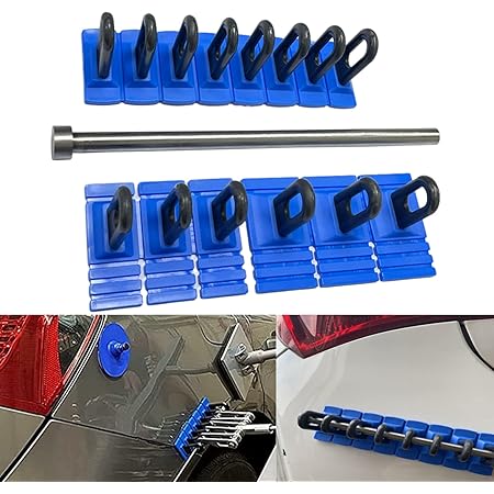 Professional Auto Body Car Paintless Dent Repair Puller 18 Tabs Set Hail Damage Removal PDR