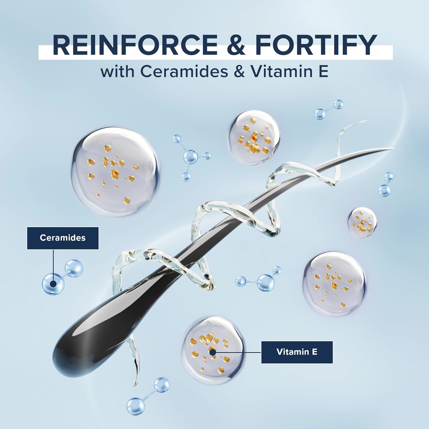 Truhair Whipped - Moisturizing Nano-Encapsulated Cream Conditioner for Women – Deep Conditioner for Dry Damaged Hair with Ceramides & Vitamin E – Hydrating Formula for Smooth, Manageable Hair, 7.8 oz - Image 3