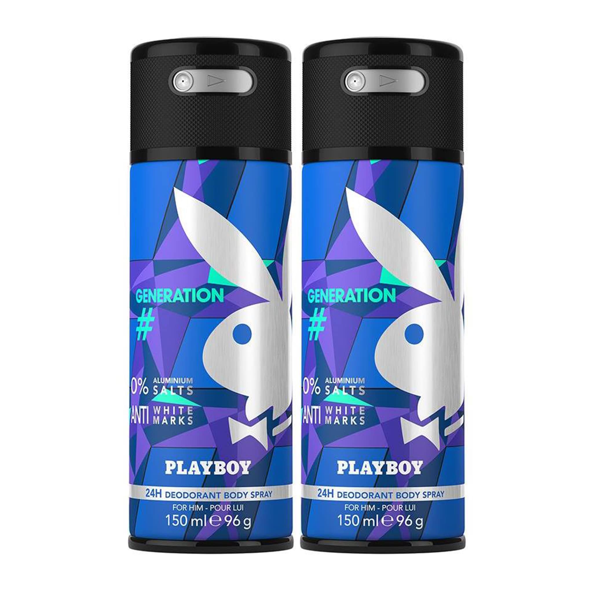 Playboy Generation Man Deodorant Spray 150ml (Pack of 2)-image-42