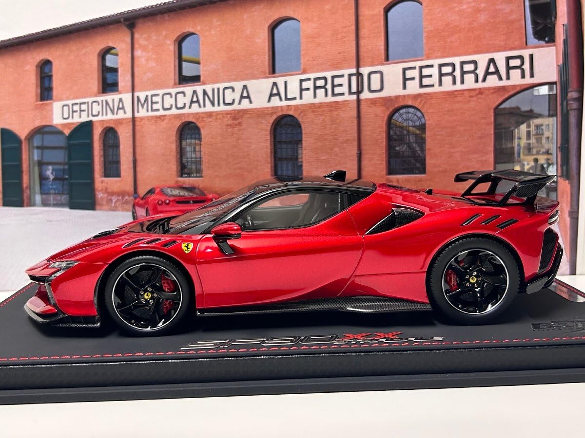 Amazon | BBR 1/18 Ferrari SF90 XX Stradale Rosso portofino