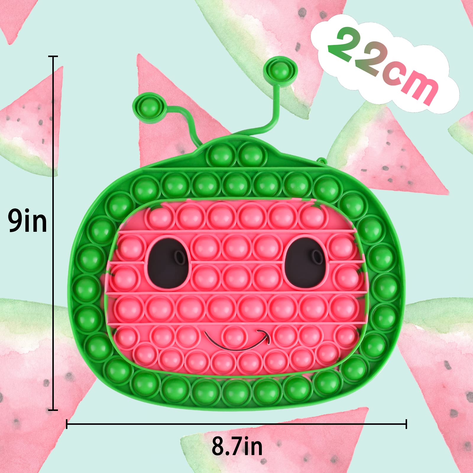 Buy Big Coco Water Melon Pop Fidgets Pack Toys. Fidget Box Figits Bulk